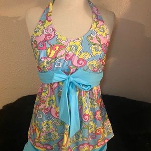 NWOT Bathing Suit 2 piece shorts & tankini